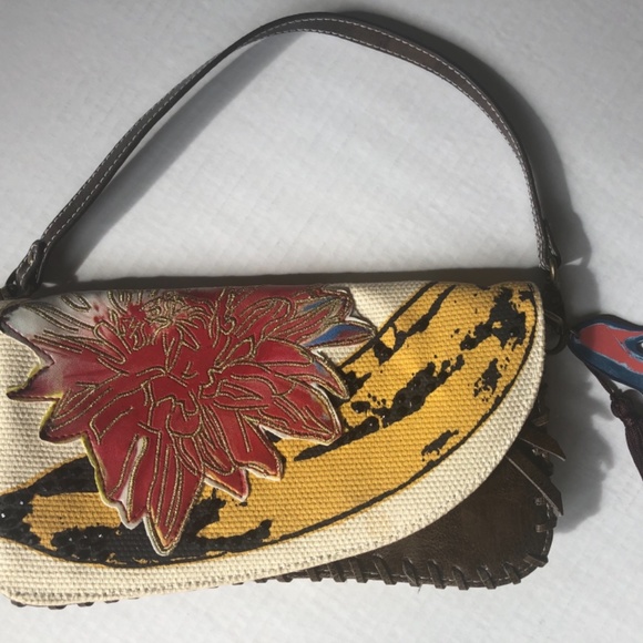 NEW Andy Warhol Appliquéd Banana Bag - Picture 3 of 16